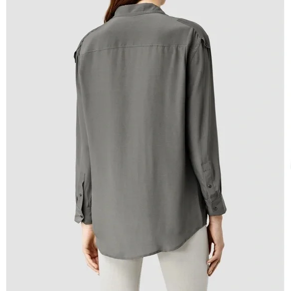 All Saints Millie shirt M - Picture 2 of 7